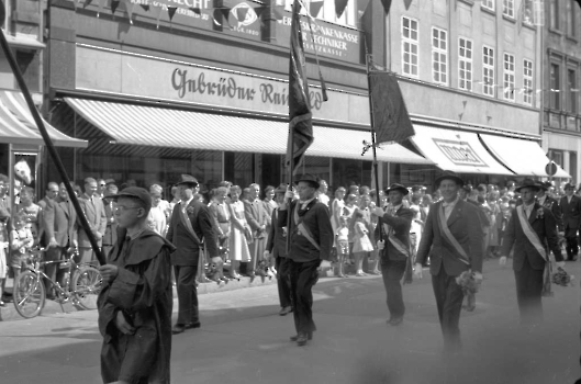 19570714 Schützenumzug 2