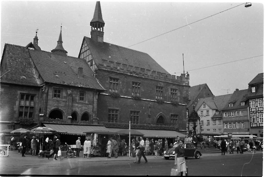 19670600_Marktplatz_Gänseliesel