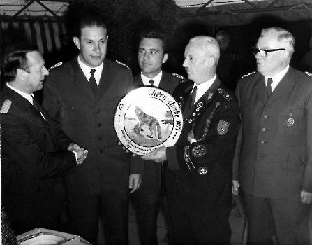 19710715 Schützen Ehrenscheibe Polizei