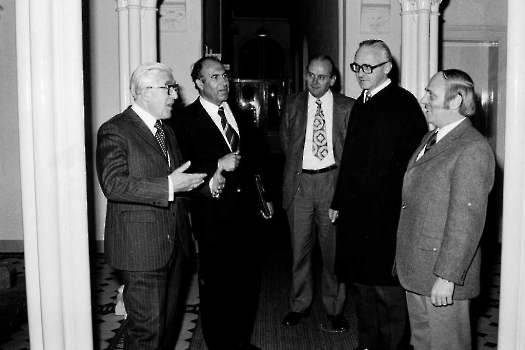 19731103 Minister Bruns, Landeskrankenhaus ,Wellmann