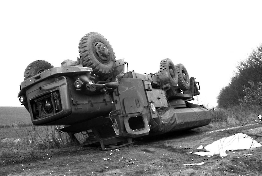 19750318 Unfall Bundeswehrfahrzeug