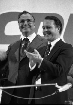 19760306 CDU Parteitag Kohl, Albrecht 5