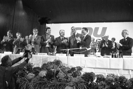 19760306 CDU Parteitag Kohl,Albrecht 1