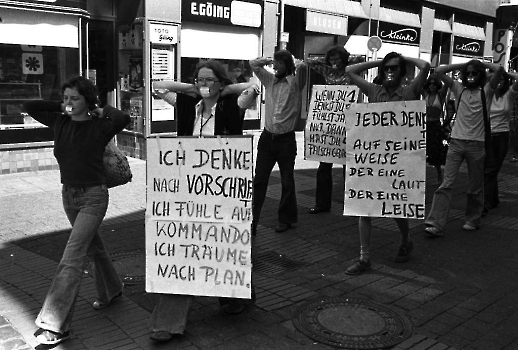 19770531 Demo gegen Durchsuchung 1