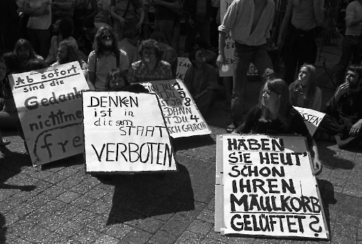 19770531 Demo gegen Durchsuchung