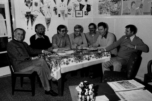 19781211 Präsidium SSC, Schütte, Meyer, Kurre,Ernst,Janke,Lühmann,Meinel