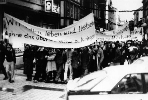 19810206 Demo Wohnungsnot 2