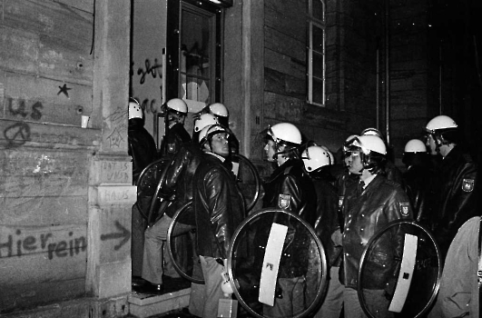 19810319 Hausbesetzung Geiststr 1