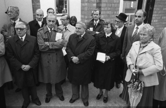 19821014 Grundstein Krankenhaus Weende