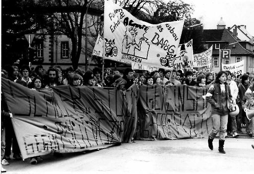 19821209 Demo gegen Bafög