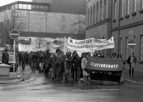 19850200 Demo gegen Isolationshaft