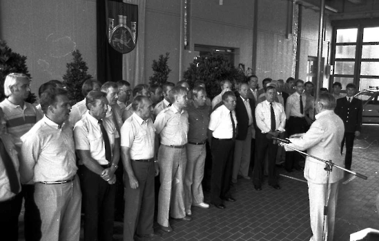 19850717 Einweihung Feuerwache, Grote und Chor