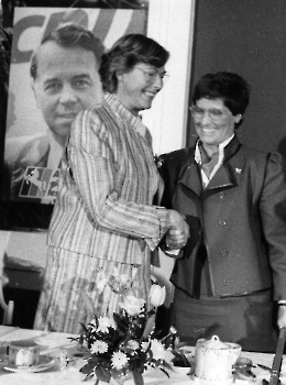 19860112 Renate Evers unterliegt R. Süßmuth