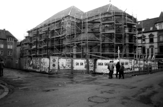 19860400 Baustelle Nikolaikirche