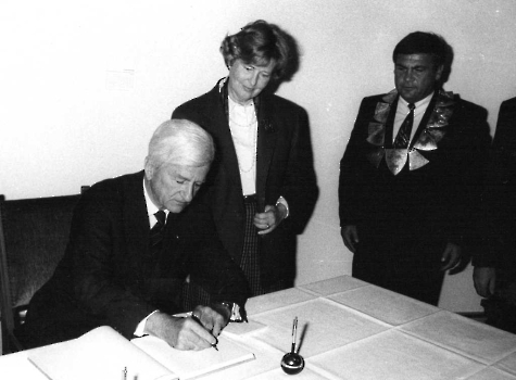 19891011 Weizsäcker in Duderstadt