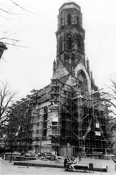 19900307 Baugerüst Jacobikirche