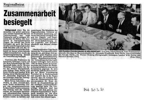 19900329 Vereinbarung Ldkr. Göttingen Worbis 5