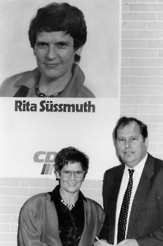 19901101 Rita Süssmuth, Hartwig Fischer