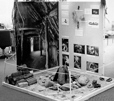 19901103 Ausstellung Ärchäologen Uni in Commerzbank
