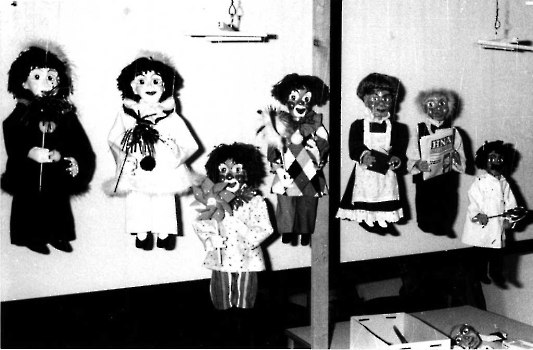 19901113 Traudel Linne, Marionetten