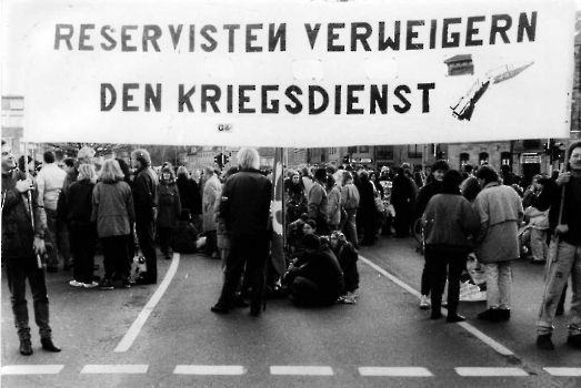 19910118 Reservisten gegen Golfkrieg