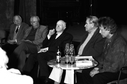 19910424 Film Göttingen, K. Krause, E. Krause, Abich, Woesthoff, Meier