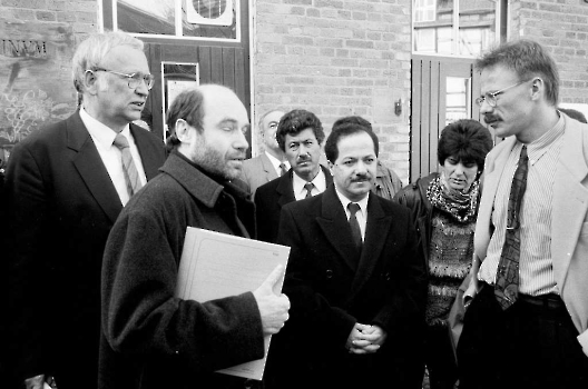 19920316 Kurde Barzani bei Tilman Zülch