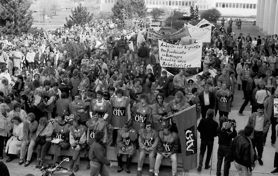 19920506 Streik Klinikum