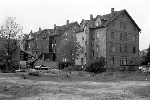 19920604 Gronerlandstr., Abriss für Polizei-1