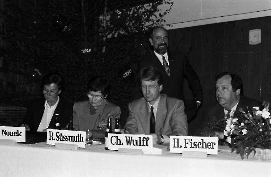 19930426 Süssmuth, Wulff, Noack, Fischer