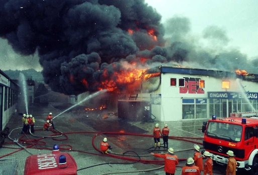 19930519 Feuer Einkaufszentrum Bovenden 1