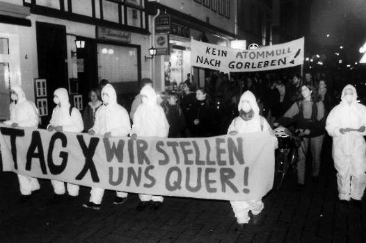 19941123 Demo gegen Atomtransporte