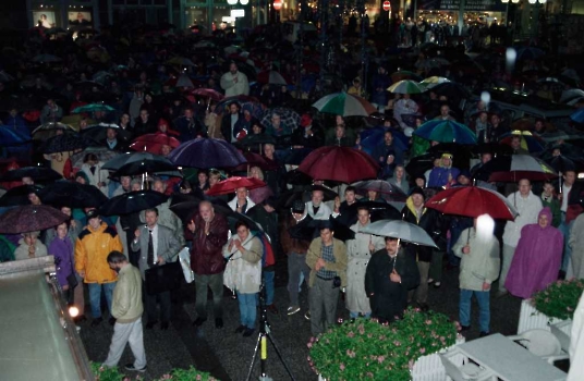 19980914 Wahl SPD Marktplatz