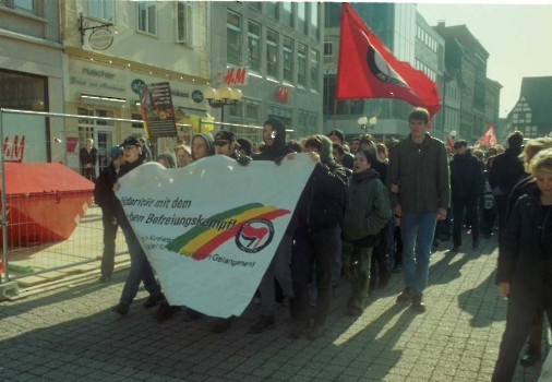 19990228 Demo Antifa für Kurden