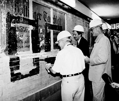 19990528 Tunnelverbreiterung Bahnhof