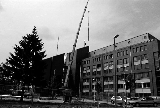 19990916 Antenne für Polizeigebäude